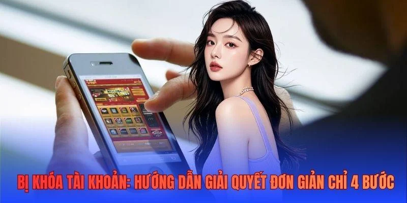 Bị khóa tài khoản: Hướng dẫn giải quyết đơn giản chỉ 4 bước